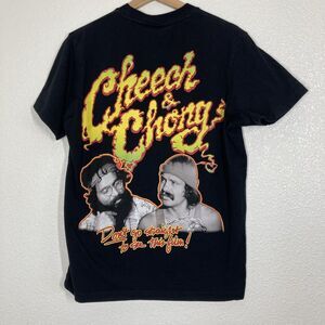 Cheech & Chong Up In Smoke Shirt Mens Small Black Movie Graphic Tee Shoe Palace